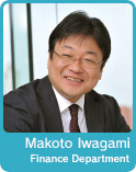Makoto Iwagami / Finance Department