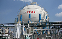 5,000 m3 butadiene spherical tank (Yokkaichi Plant)