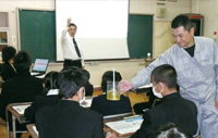 Employees of the Kashima Plant conduct a lecture