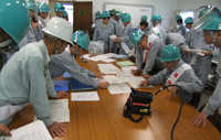 Crisis Management Training (Yokkaichi Plant)
