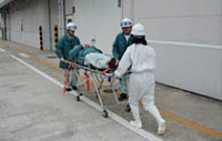 Emergency response training at JSR Micro Kyushu