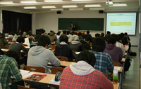 A course lecture at Nihon University