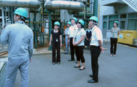 Touring the Chiba Plant