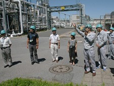 Training at the Chiba Plant