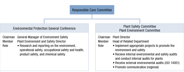 Environment and Safety Advancement Structure