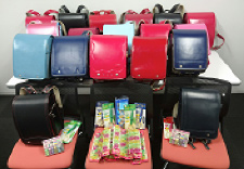 JSR Group - Book bag donations in Yokkaichi