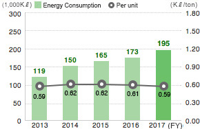 Energy consumption (Overseas Group Companies)
