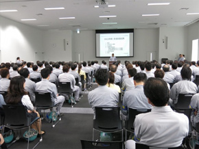 安全祈念式典の様子