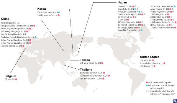 JSR Group Map