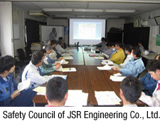 Safety Council of JSR Engineering Co., Ltd.