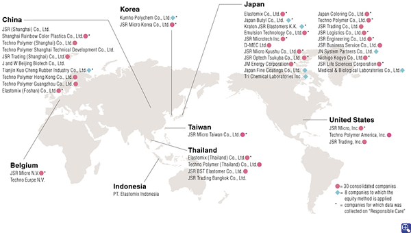 JSR Group Map