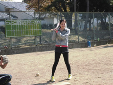 Employee softball game