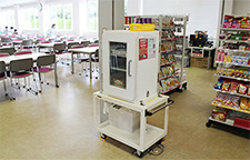 Verification test on a non-electric cooling box using CALGRIP TM(JSR Yokkaichi Plant Cafeteria)