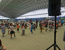 Children enjoying a game