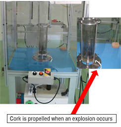 Solvent explosions Simulator