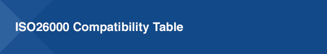 ISO 26000 Compatibility Table