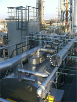 Sludge dryer system (Yokkaichi Plant)