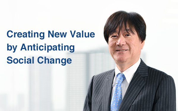 Representative Director, President and COO Nobuo Kawahashi