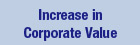 Inrease in Corporate Value