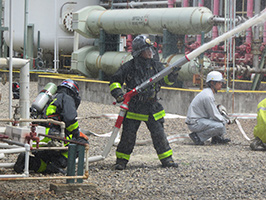 General disaster drill staged at the JSR Yokkaichi Plant1