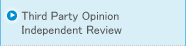 Third Party Opinion / Independent Review