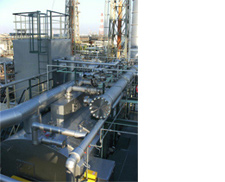 Sludge dryer system (Yokkaichi Plant)