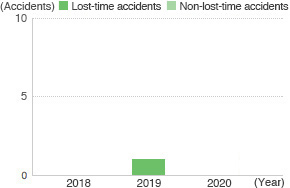 Number of Workplace Accidents (JSR)