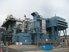 Natural gas-fired turbine cogeneration system (Yokkaichi Plant)