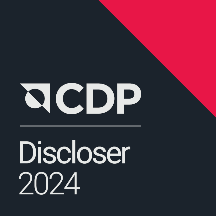 CDP Discloser 2024 badgeのロゴ