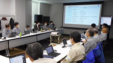 Audit in progress (JSR Yokkaichi Plant)